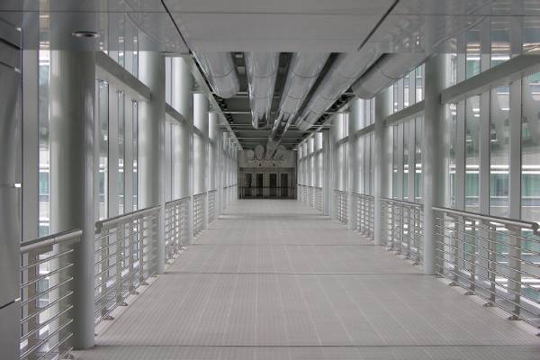 The Skybridge at the Petronas Towers.