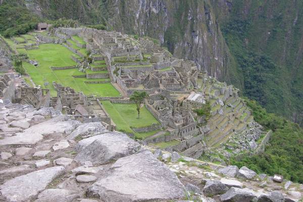 The end of the Inca Trail