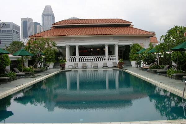 Raffles pool